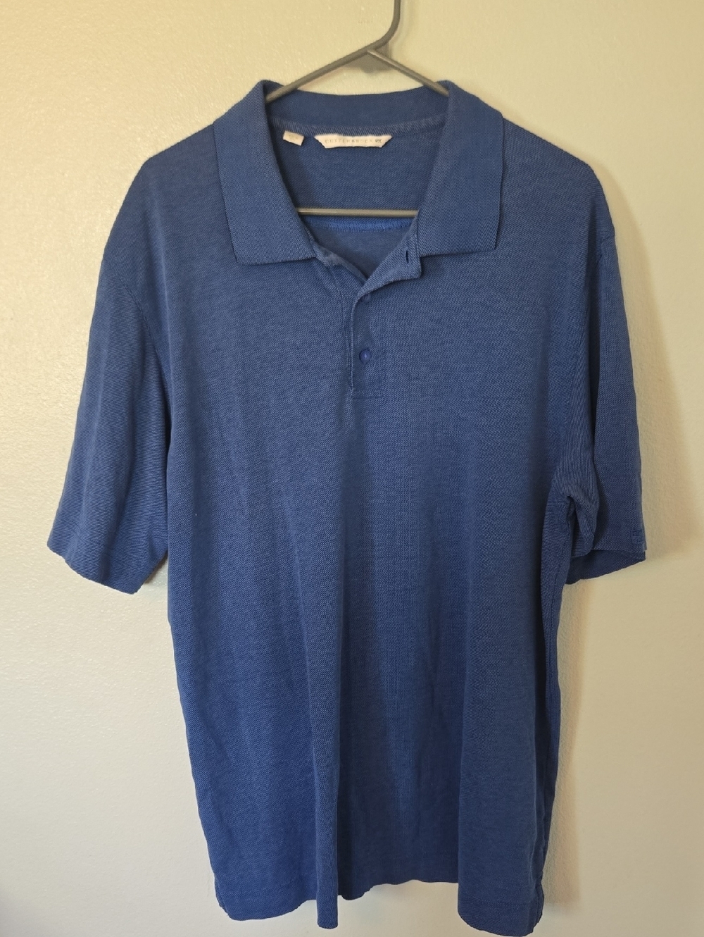 Cutter & Buck | Blue Short Sleeve Polo Shirt Size XL